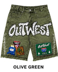 Big Outwest Denim Shorts