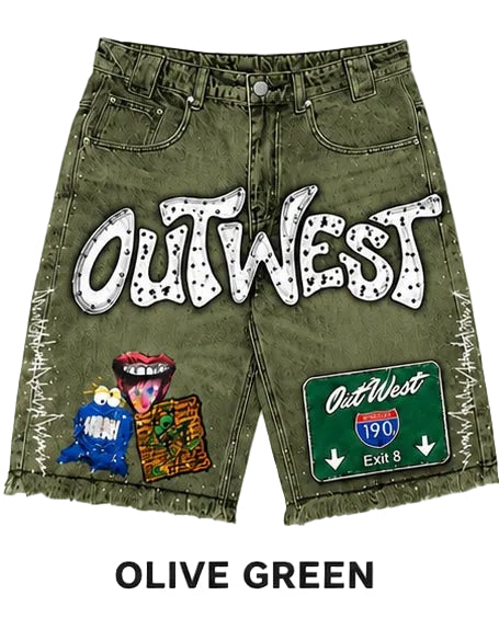 Big Outwest Denim Shorts